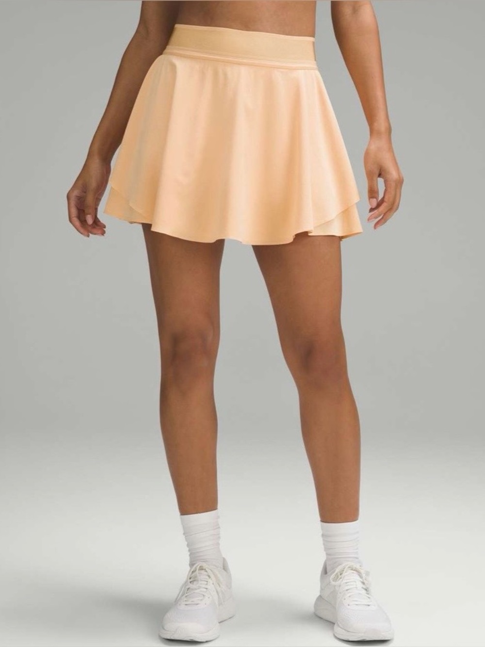 Lululemon Court Rival Flowy Athletic Skort In Long Summer Glow Size 4